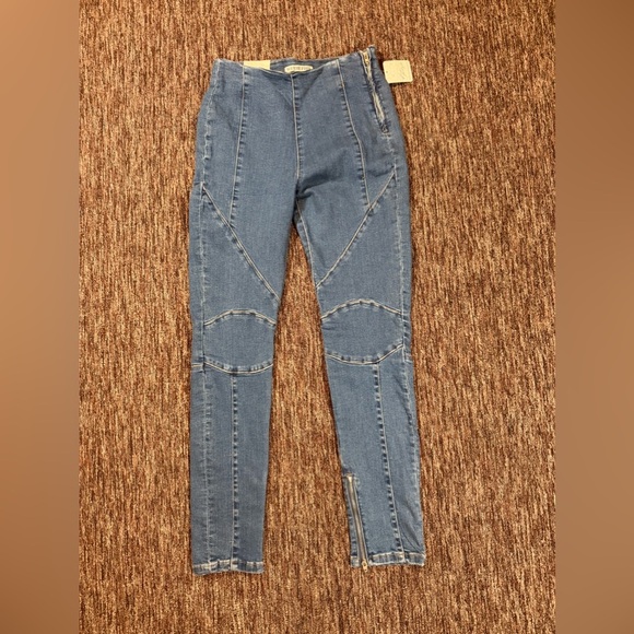 NWT We The Free Bella Moto Skinny Jeans size 25 - Picture 4 of 15
